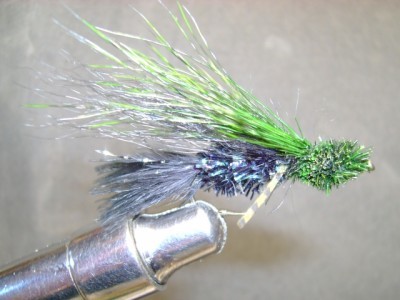 Disco Cactus Muddler Fly Pattern .. stayin alive ... stayin alive ...