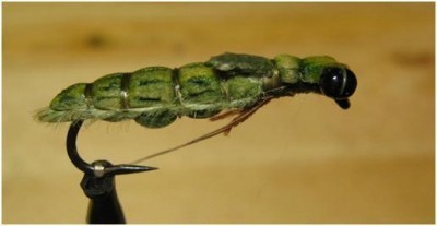 Mr. Rainbow's Foam Dragon Floating Dragonfly Nymph Fly 