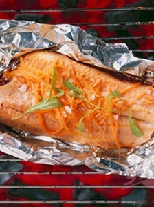 ....... yummy non fishy bbq trout recipe!