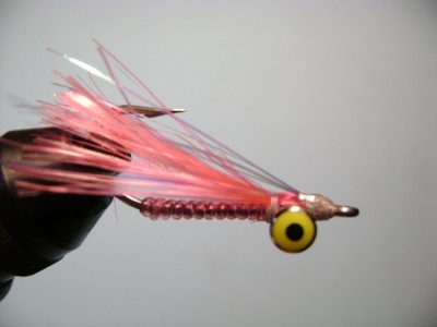 Crazy Charlie Pink Bonefish Fly Pattern
