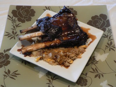 Oven Baked Sweet &Sour Moose Ribs ... holy delicious sweet & sour moose ribs batman!