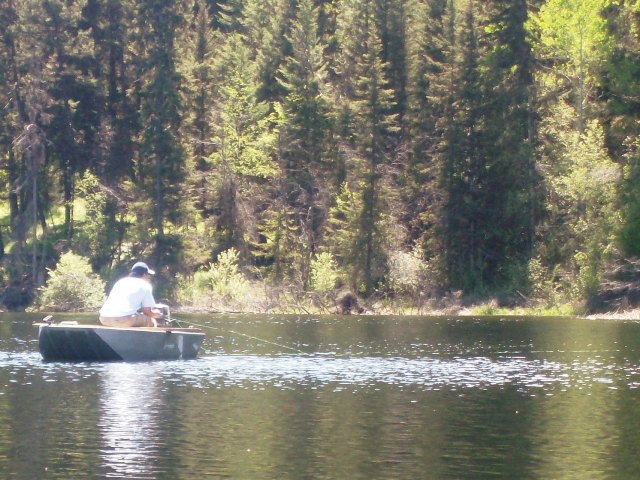 Small Waters Are Great for Belly Boat Fly Fishing