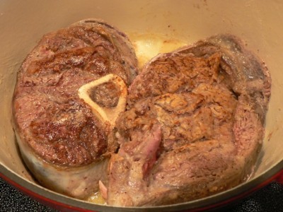 Osso Buco Delicioso Roasted Venison Shank Recipe ... already looking good!