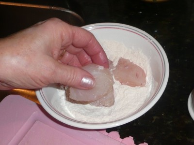 ... spiced flour batter for the fried burbot recipe!