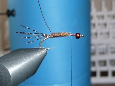 Alpha Baetis Mayfly Nymph Fly