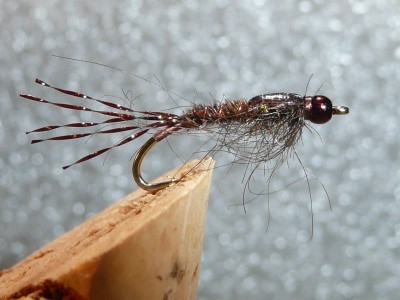 Alpha Baetis Mayfly Nymph Fly