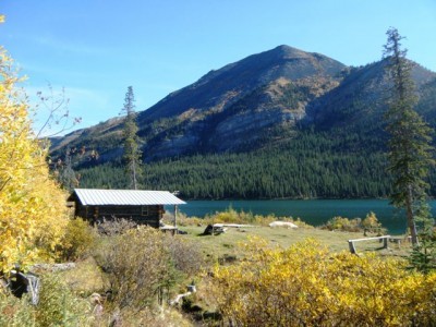 ... cabin on a BC Rocky Mountain lake!