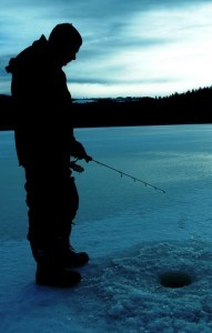 Ice Fishing Safety Tips & Equipment - ice fishing beautiful British Columbia