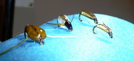 ... fly fishing water boatman spring & fall!