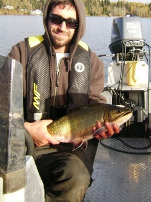 ... a FATSO fly fished Brook Trout!
