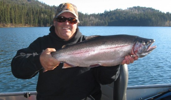 Roche Lake Winter Kill & Trophy Trout - a definite kill survivor trophy trout!