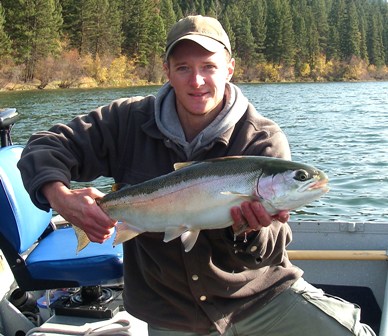 Finding fish at Fishing Lake 