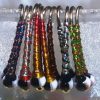 Two Tone Black & White Glass Fly Tying Beads Bomber Chironomids