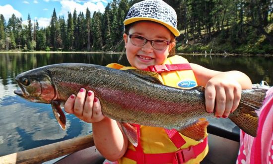 Kamloops Family Fishing Lakes - Take kids Fishing