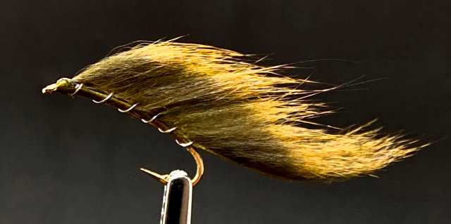 Beadhead Pine Squirrel Leech - Olive, Flies