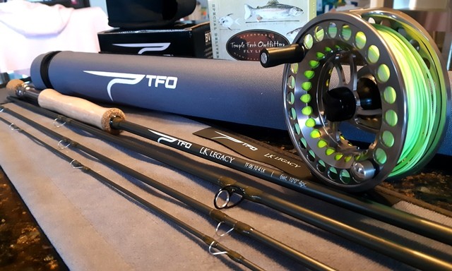 TFO BVK Series Fly Rod 6 wt 9' 5 piece : : Sporting Goods