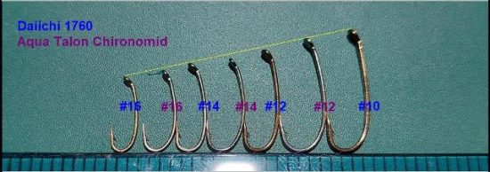 D1760-VS-Aqua Talon Chironomid VS Daiichi 1760 - Measurement 2