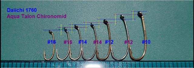 D1760-VS-Aqua Talon Chironomid VS Daiichi 1760 - Measurement 4