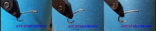 D1760-VS-Aqua Talon Chironomid VS Daiichi 1760 - Measurement 5